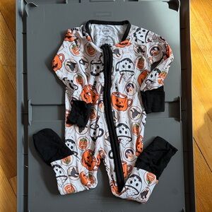 Lolly & Laddie bamboo Halloween-Themed Kids One Piece